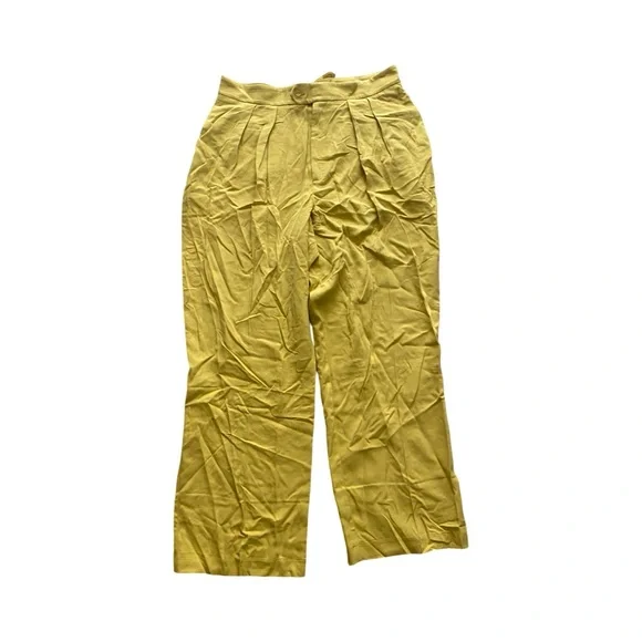 NEWFree People Gabbie Vest Suit Set $308 Size 14 Bitter Oil Pants and Vest - Picture 6 of 6